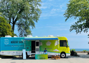 Destination Healthy Skin RV in Chicago