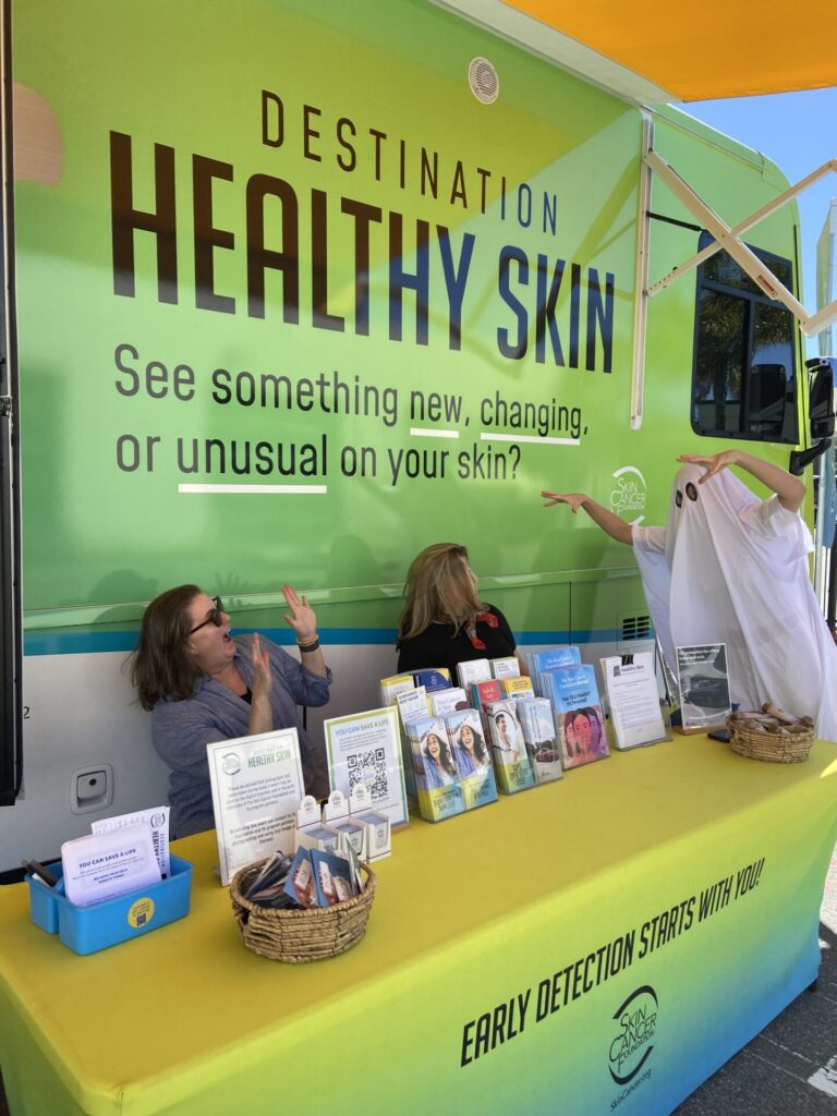 The team had some spooky fun at our event in Encinitas the day before Halloween.